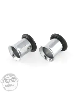 9mm Stainless Steel Ear Tunnels