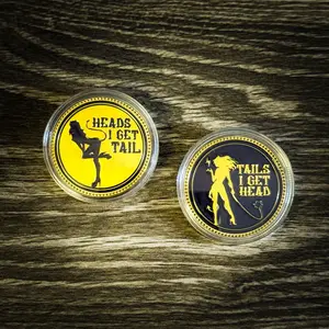 Heads I Get Tail / Tails I Get Head Challenge Coin