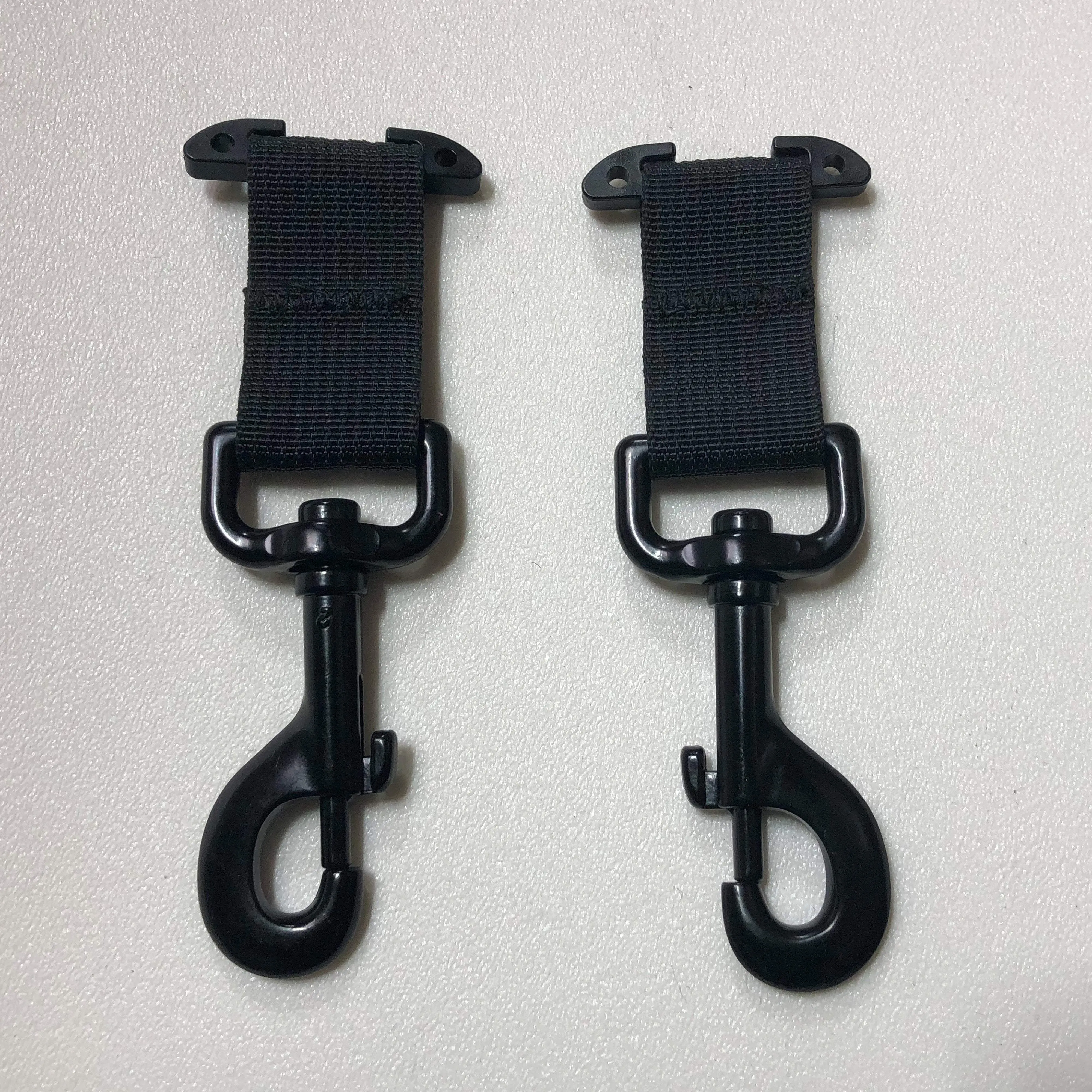 MOLLE Attachments, Bartact, PALS/MOLLE, T-Bar & Metal Swivel Hooks (pair of 2)
