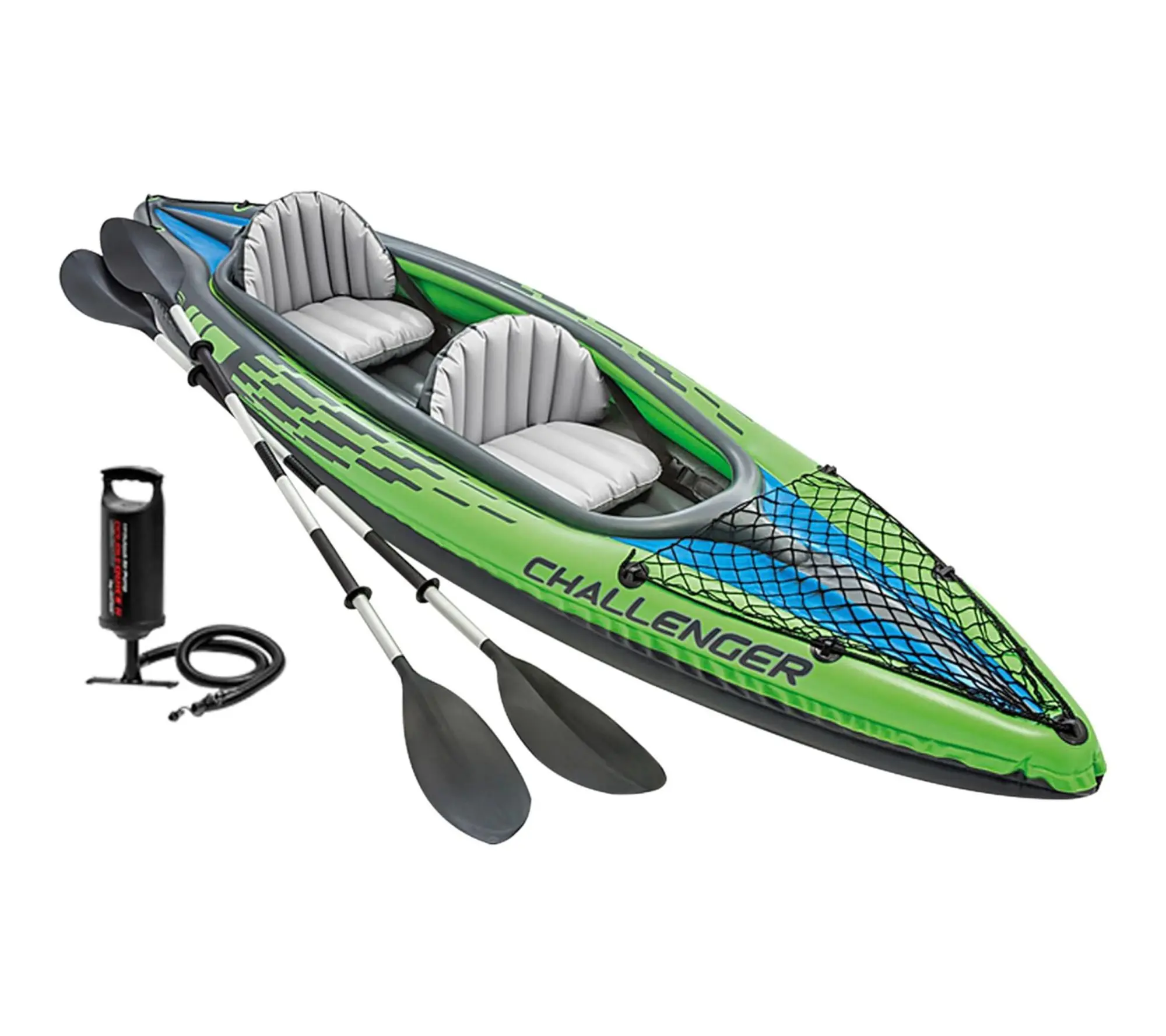 Intex Challenge r K2 2 Person 1 1.5ft Inflatabl e Kayak Set Intex Challenge r K2 2 Person 1 1.5ft Inflatabl e Kayak Set