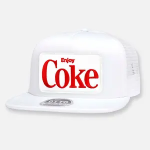 COKE FLAT BILL PATCH HAT