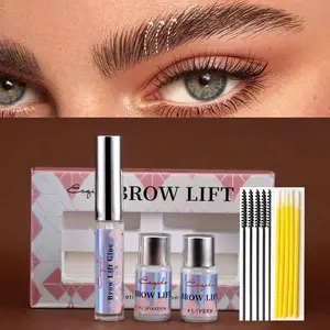2 in 1 Eyelash Lift & Eyebrow Lamination Kit, 3 Counts/set Long Lasting Eyelash & Eyebrow Perm Professional Kit, Professional Makeup Tools for Women, Cosmetic