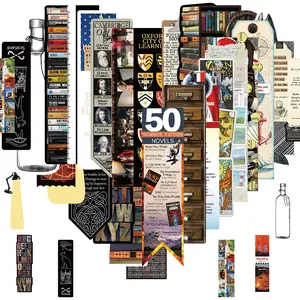 30pcs Motivational Bookmarks, 30 Unique Designs Dual-Sided Printed Paper Bookmarks, Inspiring Book Markers, Book Accessories for All Ages