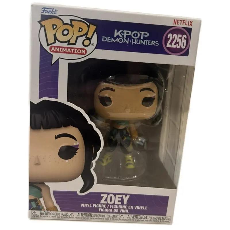 Funko Pop Vinyl TV/Movie Character Action Figure - Kpop Zoey Collectible Figurine for Collectors, In Hand, Ships Next Day, Ideal Gift for Xmas
