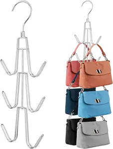 Set of 2 Purse Hanger Organizers for Closet – Keep Your Bags Visible and Well-Maintained