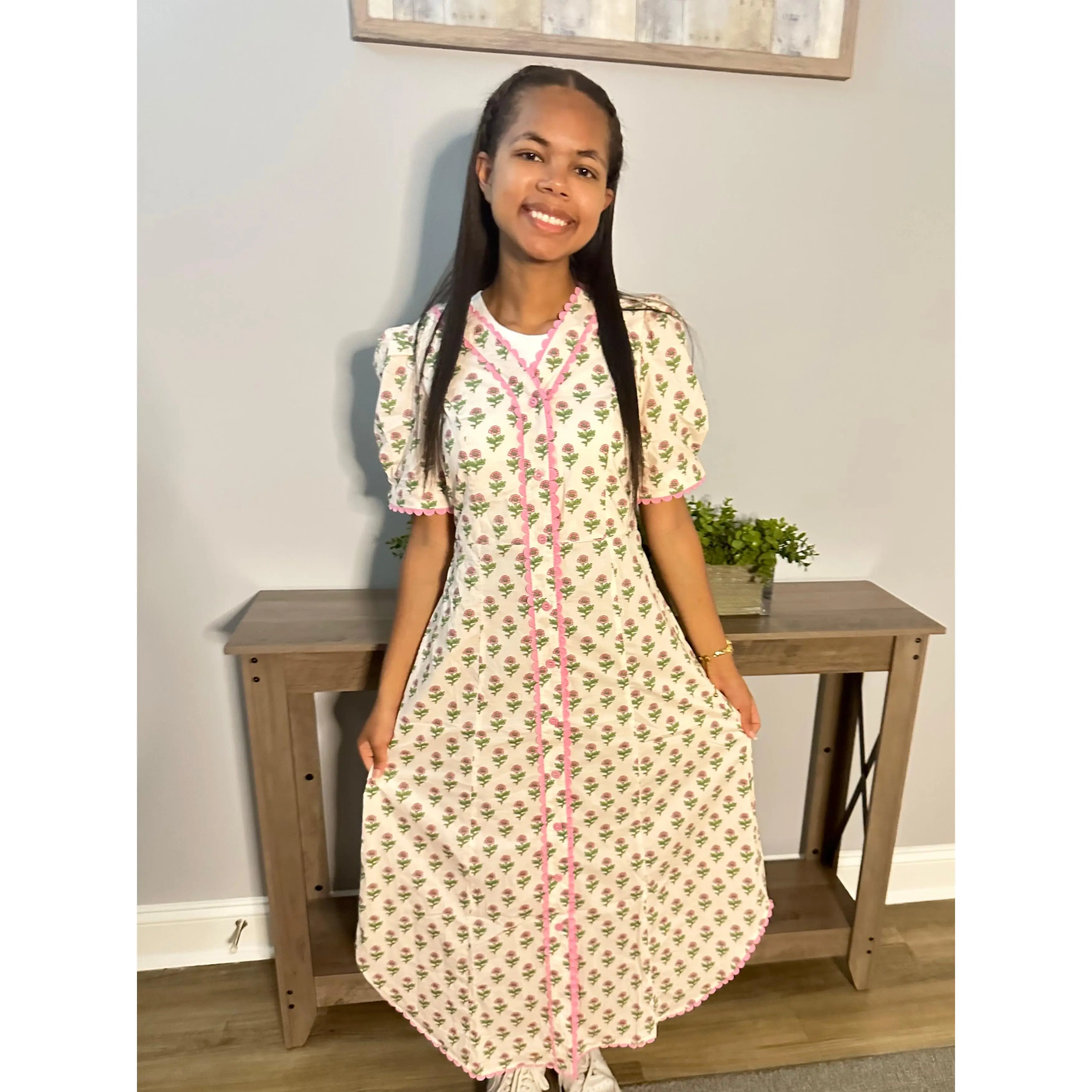 Priscilla Bloom Dress
