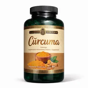 Turmeric Curcuma Longa Capsules 150 Count Dietary Supplement | Premium Herbal Support