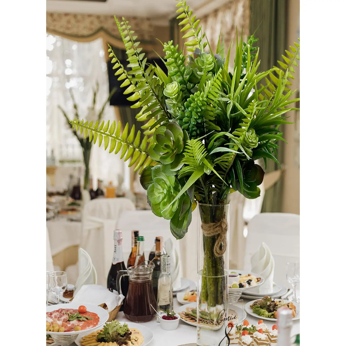 Artificial Mixed Succulent Bouquet Collection