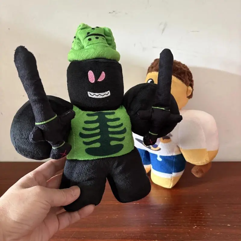 Collectible Soft Animal Anime Game Plush Toy - Chance Forsaken Character Shedletsky & 1x1x1x1 Killers Stuffed Plushie, DIY Felt Crafts Peripheral, Cuddly Decor Gift Doll