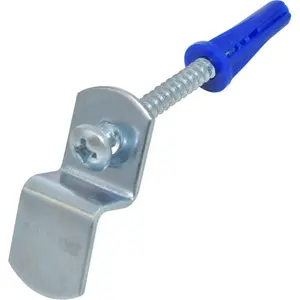 Hillman Fasteners 121155 Metal Mirror Holder with Anchors