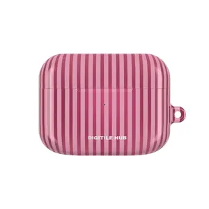 Rosé Striped AirPods Case