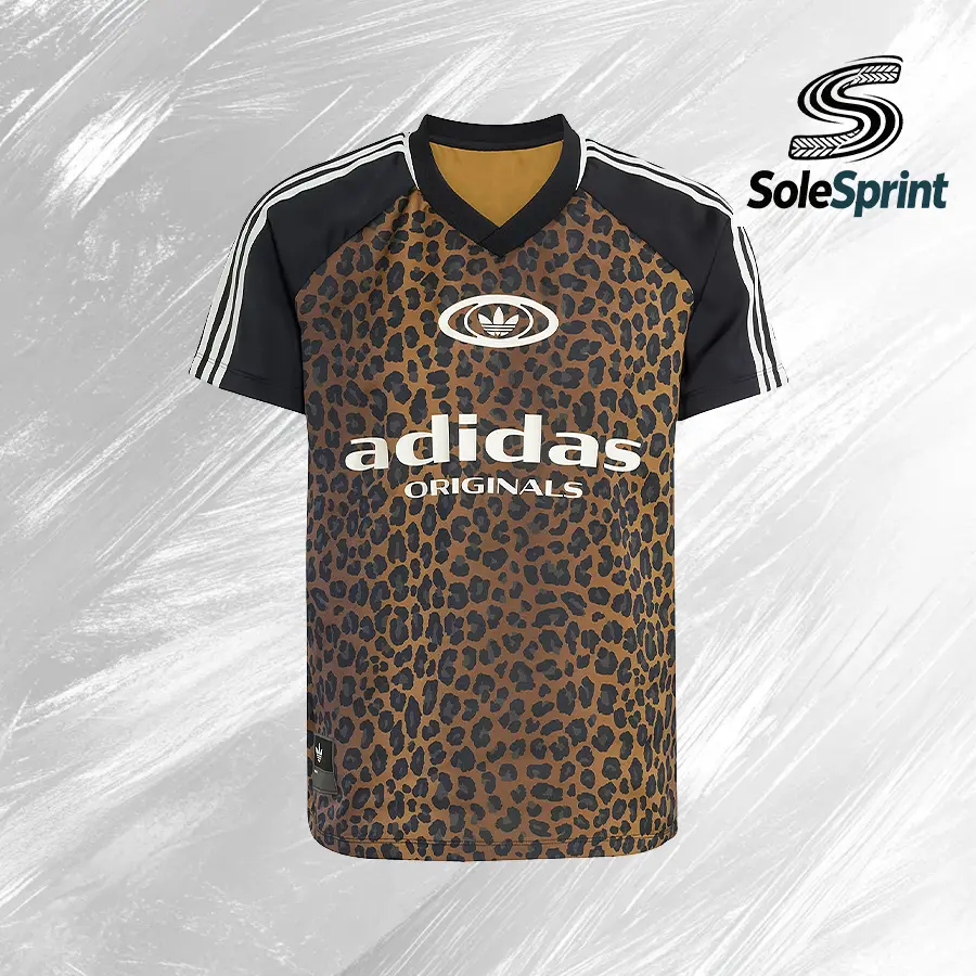 adidas Originals Satin Leopard Print Jersey - back to school - KA2671