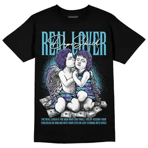 DopeSkill Graphic Tees Aqua 8s Streetwear Unisex Cool T-Shirt Sneaker Colour Matching Real Lover Graphic