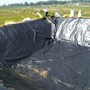 Fish Pond Impervious Film, Waterproof Cloth, Special Slope Protection Plastic Film, HDPE Geomembrane Waterproof Film for Garden Ponds & Outdoor Use