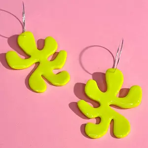 Night Moves Green Cutout Earrings | 32.0