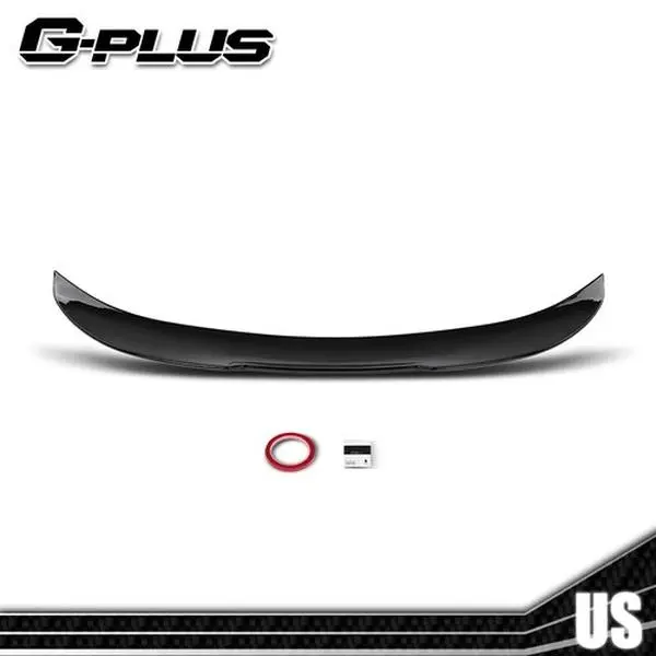 MOTOR GPLUS PSM Style Gloss Black Rear Spoiler for 11-17 BMW 5 Series F10 535i 535d 550i M5, Automotive Car Accessories, Aerodynamic Aid, Direct Fit, Easy Install, Performance Look