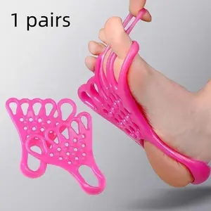 Gym Stretching Yoga Muscle Relaxer, Foot Massage Strap, Hallux Valgus Correction Tool, Five-Finger Toe Gripper, Foot Roller, Fitness Equipment, Body Care