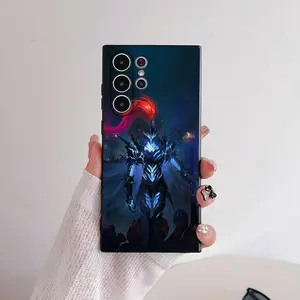 Anime Solo Leveling Smartphone Case for Samsung Galaxy S25 S24 S23 S22 Ultra Plus FE 4G/5G - Frosted, Non-Slip, Full-Cover, Shockproof Handheld Cellphone Devices Accessory (Sturdy Polycarbonate TPU Casing)