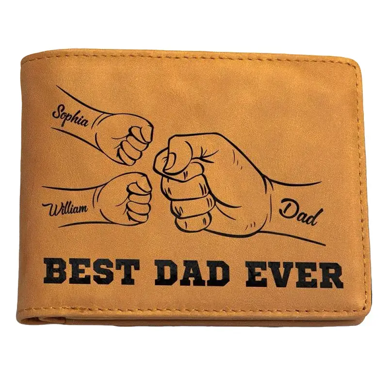 Handmade Top Layer Cowhide Boys Wallet - Classic Fashion Design, Son's Birthday Gift, Boys Gift, Halloween Costume, Black Friday, Children's Gift Idea, Children's Birthday Gift