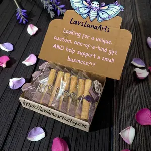 Hand-Lettered Parchment Scrolls with Wax Seal Traditional Calligraphy Art for Home Decor and Gifts