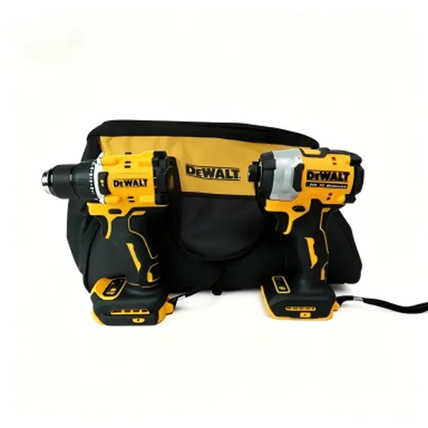 DEWALT 20V Brushless 2-Tool Combo Kit - DCF805 90Nm Drill, DCF850 205Nm Impact Driver, Combo Tool Multitools & Accessories for Assembly, Fastening (Cordless) torque nm control mode