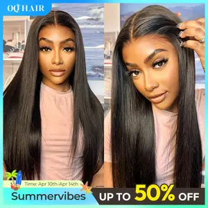 [NEW IN] OQ HAIR Wear And Go Glueless Wigs Bleached Tiny Knots Pre Cut 7x5 HD Lace Straight Lace Front Human Hair Wigs #TikTokShopBlackFriday