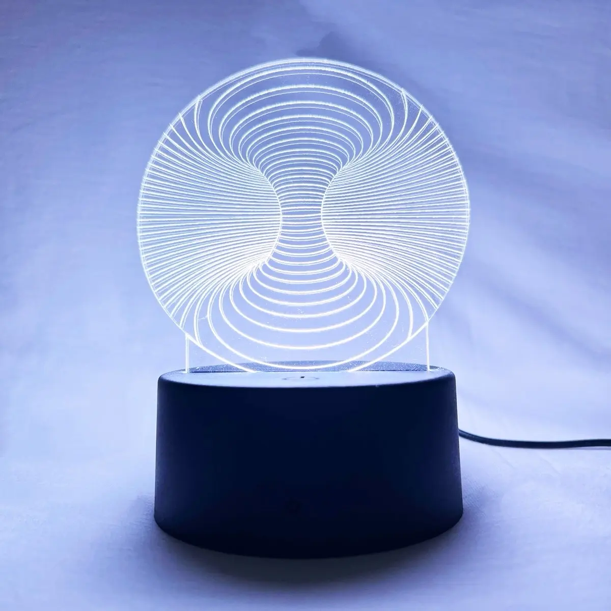 3D Illusion Light - Customizable Personalized Lamp Design