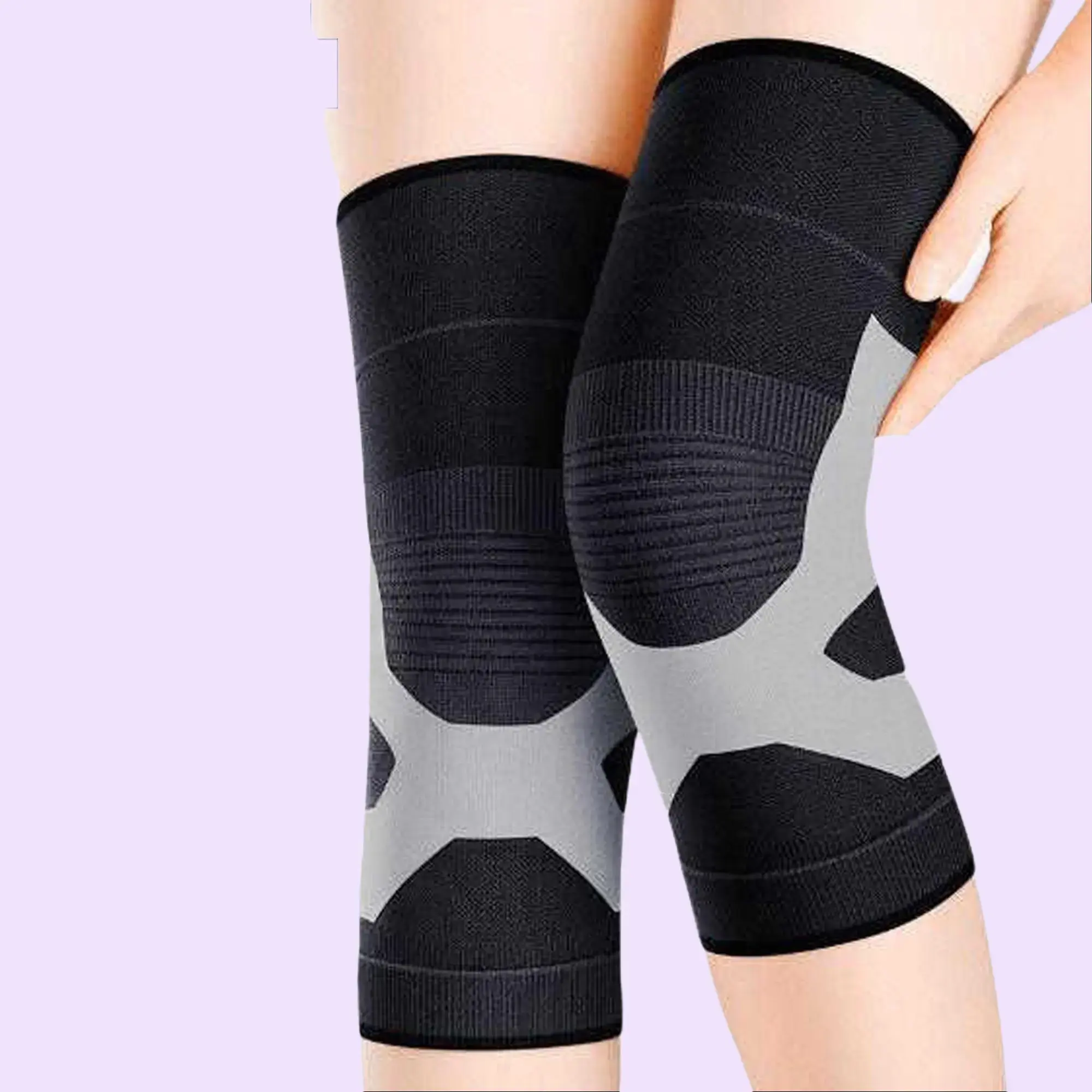 Graphene Knee Brace for Knee Pain and Arthritis, Breathable Compression Sleeve with Non-Slip Grip for Men & Women, Running Support, Knee Braces For Knee Pain Arthritis, Knee Compression