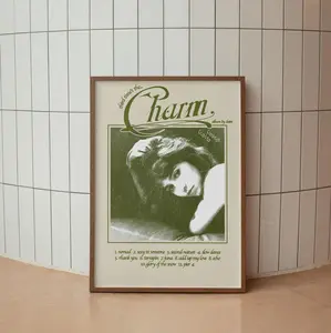 Clairo - Charm Album Poster Print,  Album Poster, Album Wall Art, Music Poster, Clairo Music Poster