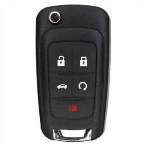 KEYS4LESS Replacement Flip Key Fob for Chevrolet Cruze 2013 Fcc OHT01060512 Part Number 13504199 13574863 20979468 13504259 13504204