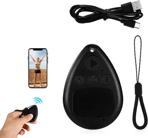 Wireless Auto Clicker for iPhone, Bluetooth Phone Screen Tapper with Battery for Hands Free, Silent & Adjustable Speed Finger Clicker for Tiktok Live Broadcasts Likes, Gaming, Reward Task