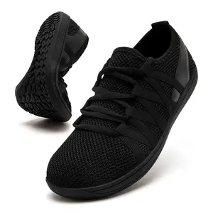 Leafage Women's Barefoot  Wide Minimalist sneakers classic for low top wide toe box loose sole barefoot casual walking  gift  viral nurse shoes