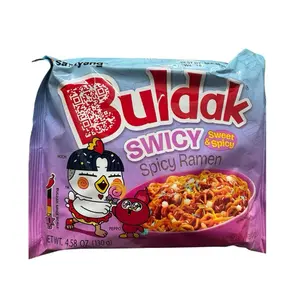Samyang Buldak Sweet and Spicy Chicken Flavored Noodles 1 Bag 130g From Korea Spicy Ramen