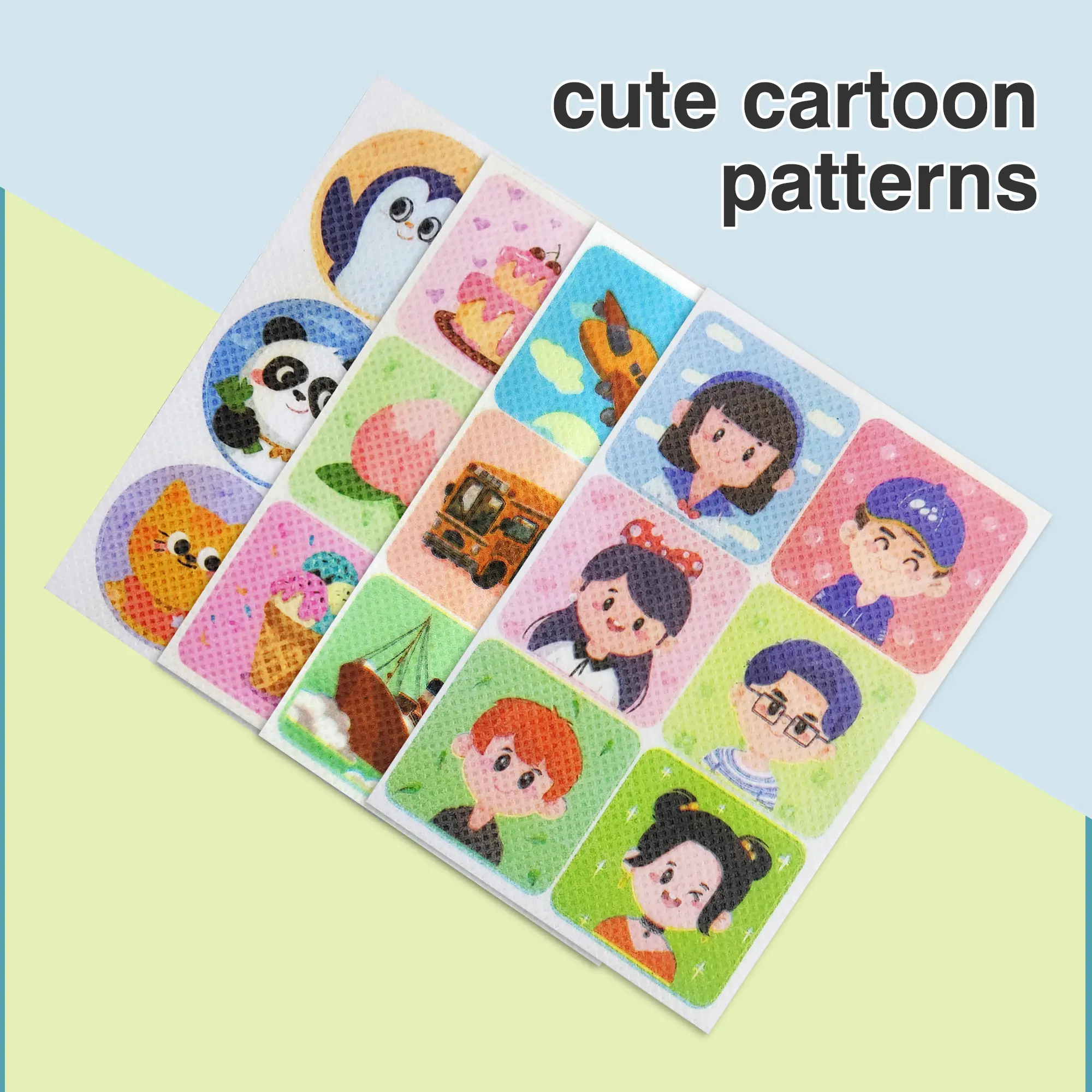 180 Counts Animal Stickers, Cute Stick-Ons for Clothes, Backpacks, and Chairs, Resealable Pouch for Storage