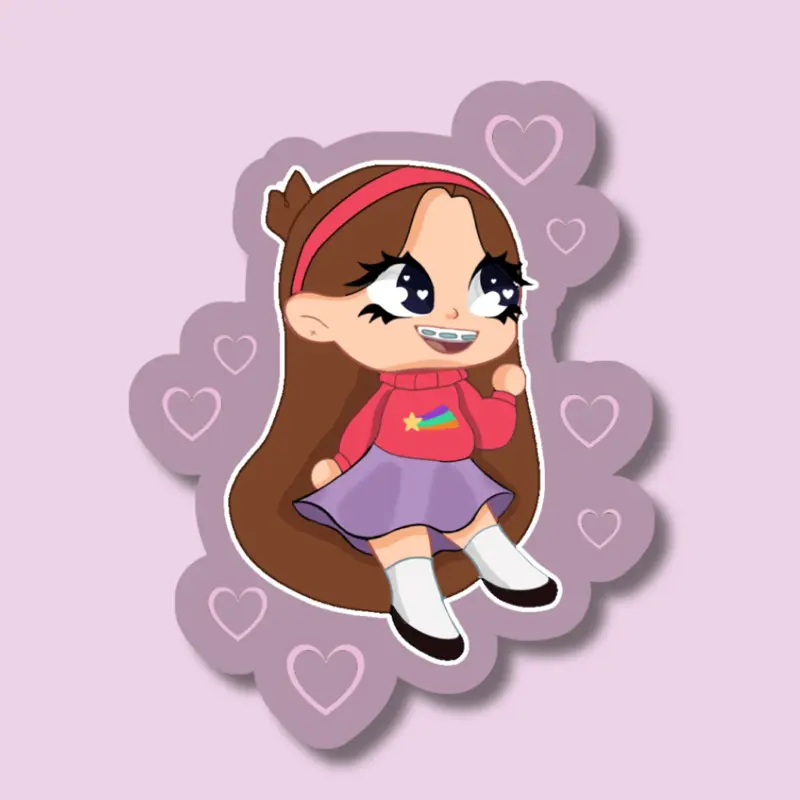 Mabel Pines inspired sticker | 2”x 2”