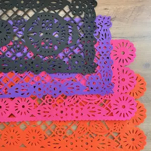 Felt "Papel Picado" Table Runners