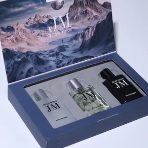 Men's Perfume Set, Perfumes Set, 3 Counts/box Long Lasting Cologne Fragrance, Daily Use Fragrance for Men, Gift for Boyfriend, Gift for Men, Perfume Gift Sets