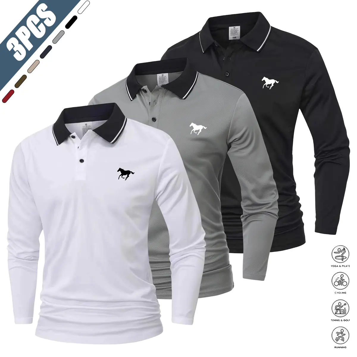White + Gray + Black