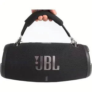 No import chargesLocal warehouseSpeaker Handle Strap for JBL Xtreme/Xtreme 2/3, Removable Ergonomic Non-Slip Design, Secure Locking Mechanism, Durable Black Textured Finish, Home Audio Accessory, Sleek Audio Gear