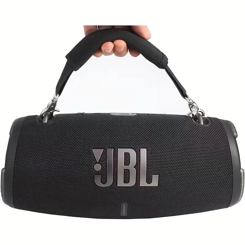 No import chargesLocal warehouseSpeaker Handle Strap for JBL Xtreme/Xtreme 2/3, Removable Ergonomic Non-Slip Design, Secure Locking Mechanism, Durable Black Textured Finish, Home Audio Accessory, Sleek Audio Gear
