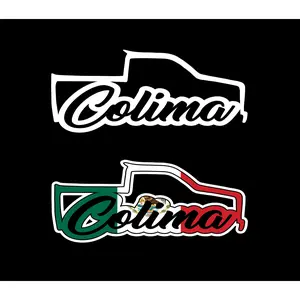 Colima Decal Troka Silhouette COL letters Decal Car Window Laptop Map Vinyl Sticker Mexico Mexican Logo Decal Mx Estado Mex Flag sticker