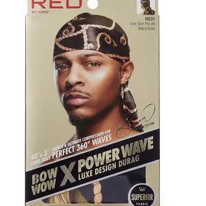 Bow Wow X Power Wave Luxe Design Durag Unique & Ultimate Compression for Perfect 360' Waves