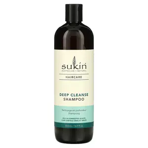 Sukin Haircare, Deep Cleanse Shampoo, Oily & Congested Scalps, 16.91 fl oz (500 ml)