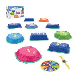 Educational Insights Hop to 10 Stepping Stones for Ages 3+ - Build Balance Skills and Develop Gross Motor Skills