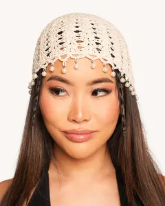 Woven Aura Crochet Beanie