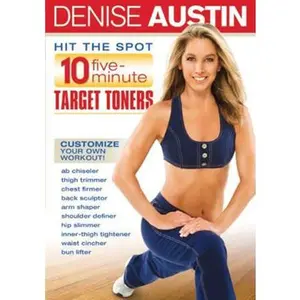 USED-Denise Austin: Hit The Spot 10 Five Minute Target Toners (DVD)
