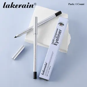 lakerain 1 Count Waterproof Eyeliner, Waterproof and Smudge-proof, Long-lasting Makeup, Smooth Application, 12 Colors Available, Great Makeup Essential