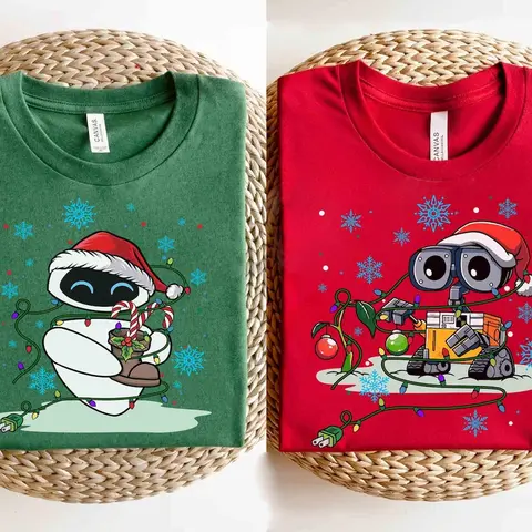 Cartoon Movie Characters Inspired Christmas Lights Matching T-Shirt, Sweatshirt, Hoodie
