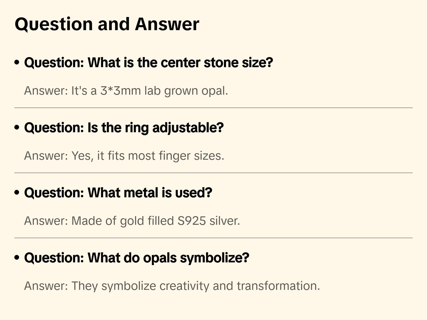 Opal Evil Eye Adjustable Ring