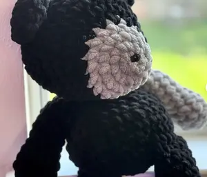 Cuddly Bucky Barnes Crocheted Amigurumi Bear